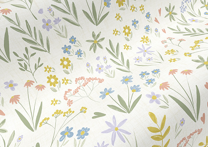 Scandi Meadow, Multi - Twist&Fit Roller Blind - Image 4